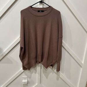 Brown Oversized Sweater